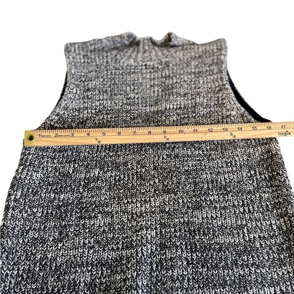 J. Crew Black and White Cowl Neck Sweater - Picture 6 of 7